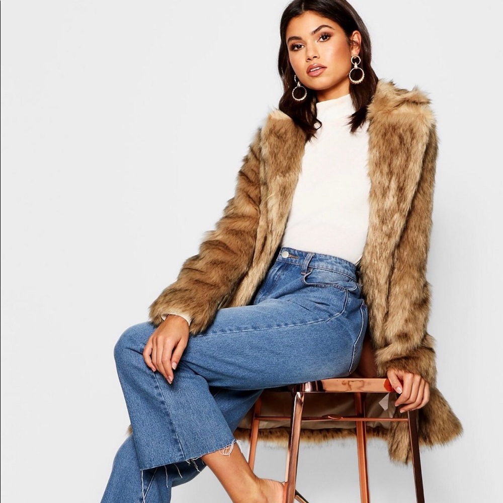 Faux Fur Coat